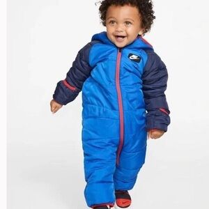 Nike Infant Snowsuit (Game Royal ,Red).
